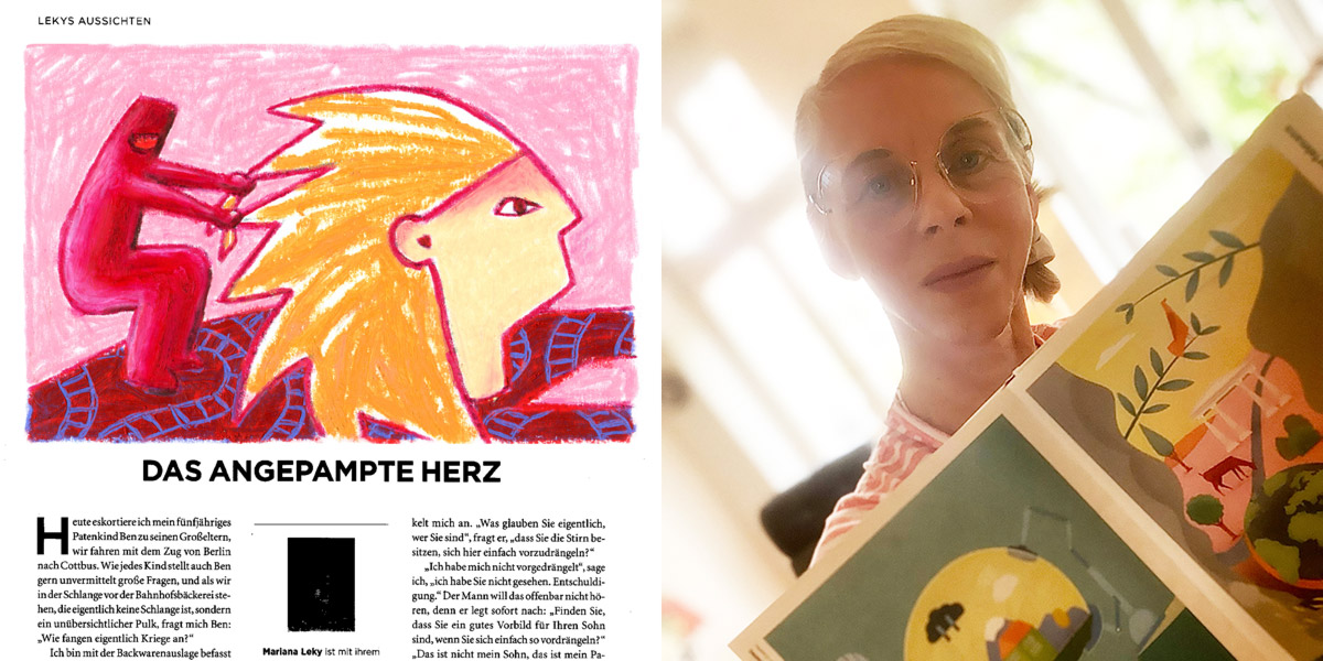 Sommerakademie Editorial Illustration